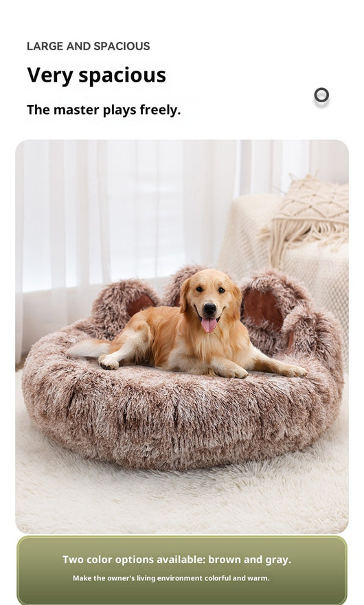 Cama Acolchada Bicolor para Mascotas - Diseño Moderno y Confortable - Image 9