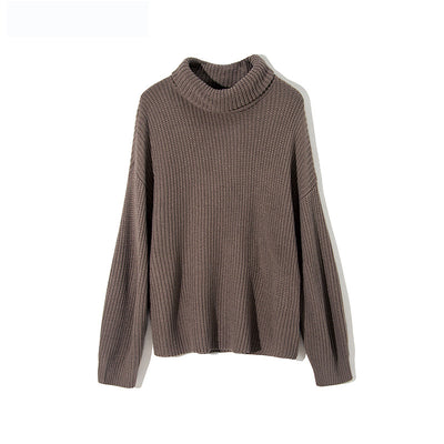 Suéter de Cuello Alto Manga Larga para Mujer - Image 17