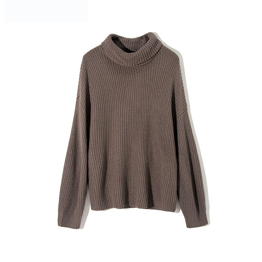 Suéter de Cuello Alto Manga Larga para Mujer - Image 17