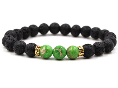 Pulsera Difusora de Aceites Esenciales con Piedras de Lava - 15 Colores Chakra Buddha Yoga - Image 2