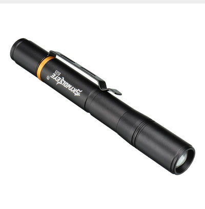 Linterna LED Portátil en Forma de Bolígrafo - Luz Blanca y Amarilla - Image 7