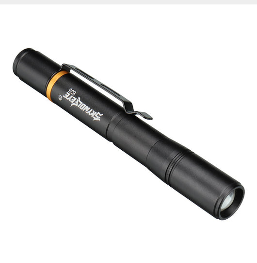 Linterna LED Portátil en Forma de Bolígrafo - Luz Blanca y Amarilla - Image 7