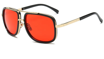Gafas de Sol Cuadradas Flat Top Lujo - Diseño Unisex Estilo Celebrity - Image 6