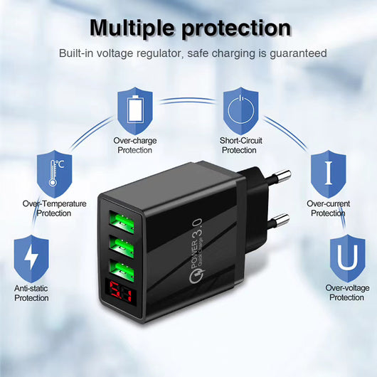 Cargador USB LED de Alta Velocidad - Image 3