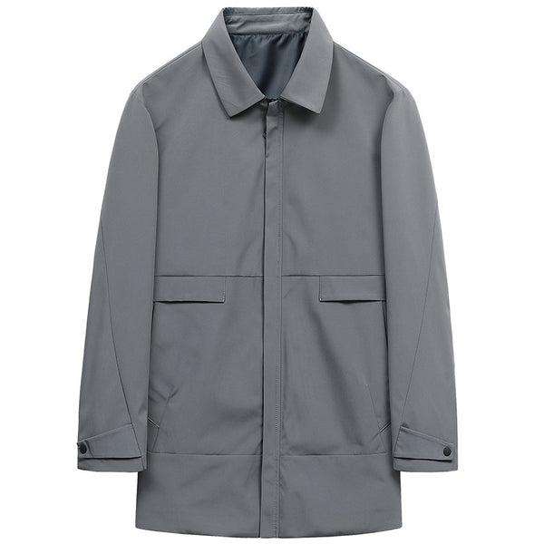 Gabardina Clásica para Hombre Lapel