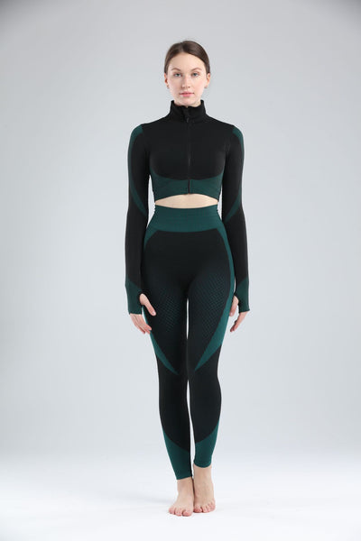 Conjunto Deportivo Yoga para Mujer - Traje Completo Gym - Image 17