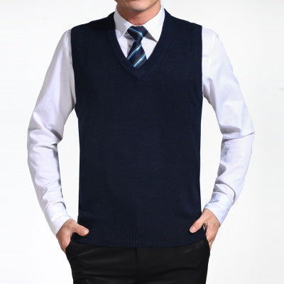 Chaleco de Cachemira para Hombre - Suéter Elegante