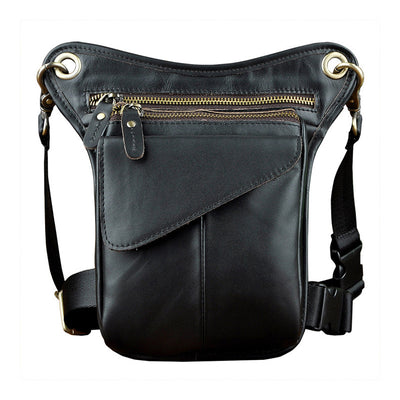 Riñonera de Cuero Crazy Horse para Hombre - Image 3