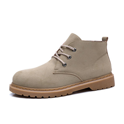 Botas Altas Retro con Cordones para Hombre - Estilo Outdoor - Image 11