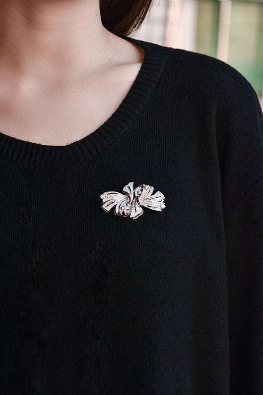 Broche Moño Doble Clip Desmontable de Alta Calidad - Image 4