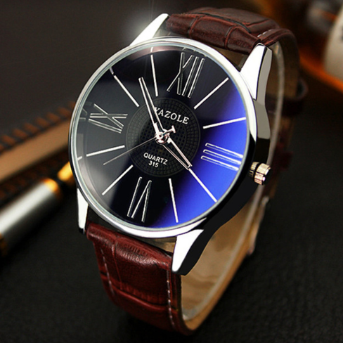 Reloj de Pulsera Ejecutivo Minimalista con Diseño Coreano - Suizo Geneva Resistente al Agua