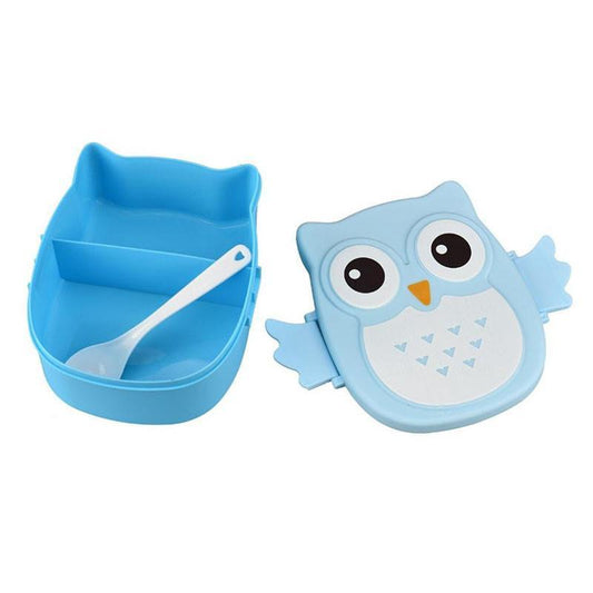 Lonchera Infantil Diseño Búho Segura para Microondas - Image 2