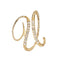 Fashion clothing accessories 26 English alphabet brooches U