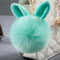 Llavero de Peluche Colorido Conejo