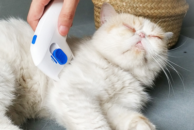 Peine Eléctrico Eliminador de Piojos para Gatos - Image 8
