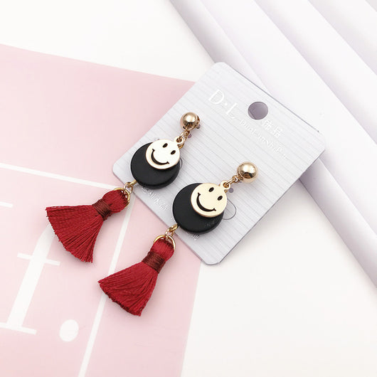 Aretes Coreanos Asimétricos con Flor de Perla y Moño - Image 61