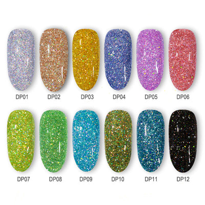 Polvo de Brillo Láser para Uñas - Image 2