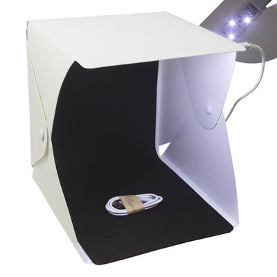 Caja de Luz LED Plegable 20cm para Fotografía Profesional