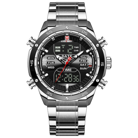 Reloj Deportivo Multifuncional Resistente al Agua con Correa de Acero - Image 19