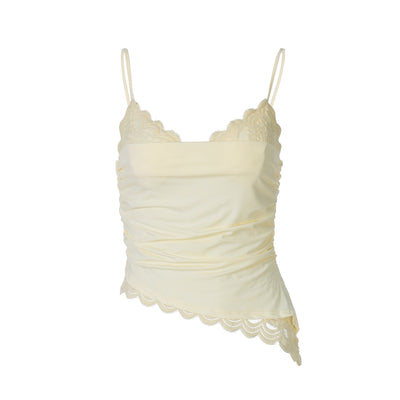Blusa Escotada con Encaje y Tirantes Finos - Image 5