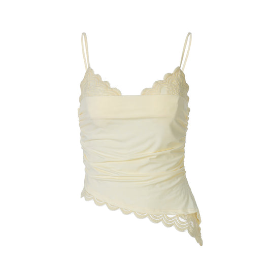 Blusa Escotada con Encaje y Tirantes Finos - Image 5