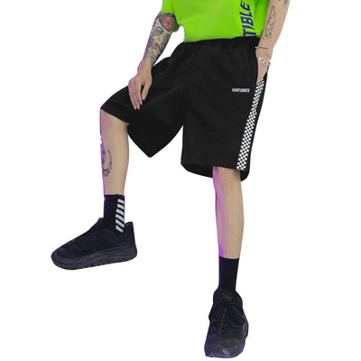Pantalones Cortos Hip Hop Hombre Verano Sueltos Estilo Harajuku - Image 2