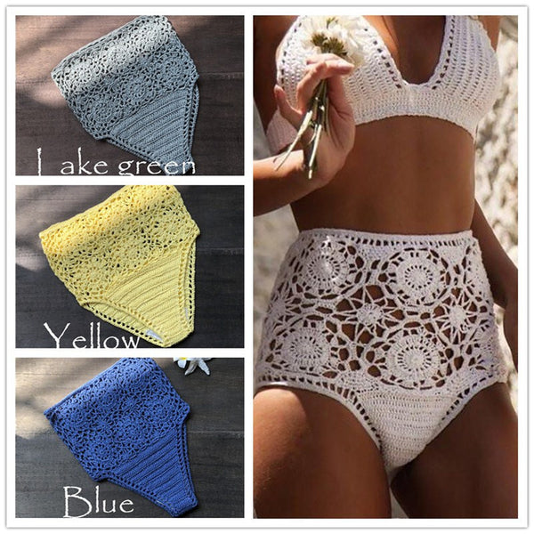 Shorts de Baño Tejido con Recortes