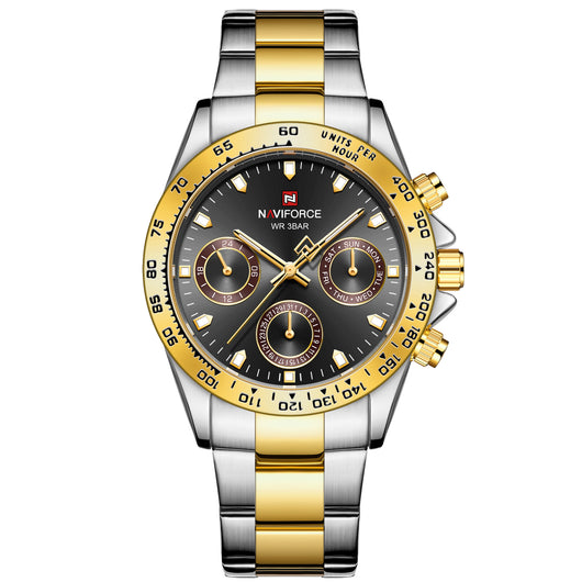 Reloj de Acero Inoxidable para Hombre - Resistente al Agua - Image 6