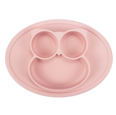 Plato Infantil de Silicona Integrada Grado Alimenticio - Bandeja Antideslizante para Niños - Image 6