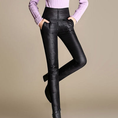 Pantalones Térmicos Talla Grande para Mujer - Algodón Grueso Invierno - Image 12