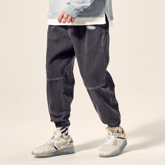 Jeans Casuales con Cordón para Hombre - Estilo Otoñal - Image 12
