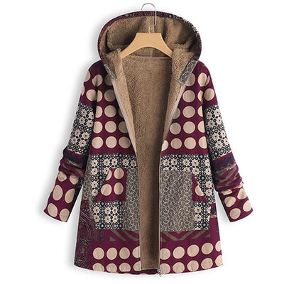 Chaqueta Casual Cálida con Estampado - Image 4