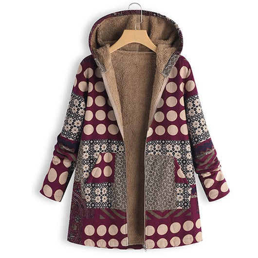 Chaqueta Casual Cálida con Estampado - Image 4