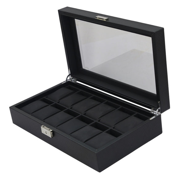 Caja de Reloj con Soldadura de Carbono