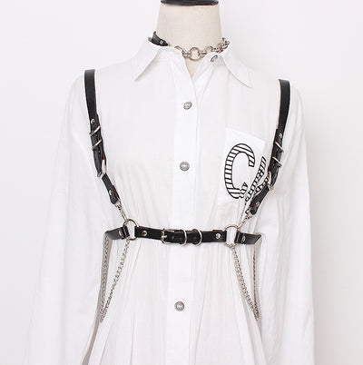 Cinturón de Cadena de Cuero para Mujer - Accesorio Versátil - Image 3