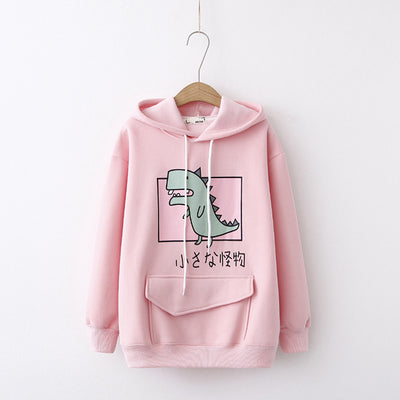 Sudadera con Capucha Estampada y Forro Polar - Image 9