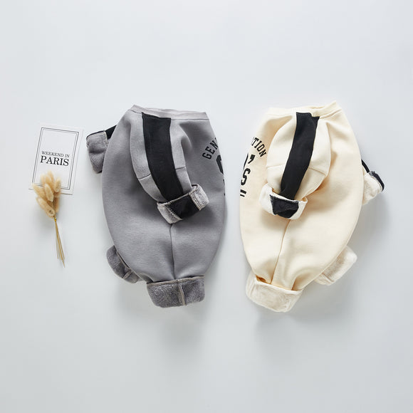 Pijama Enterizo de Forro Polar con Números