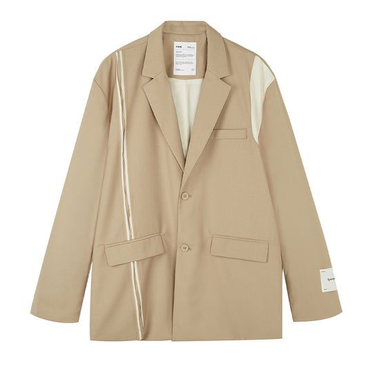 Blazer Casual Khaki para Hombre - Corte Moderno y Versátil - Image 11