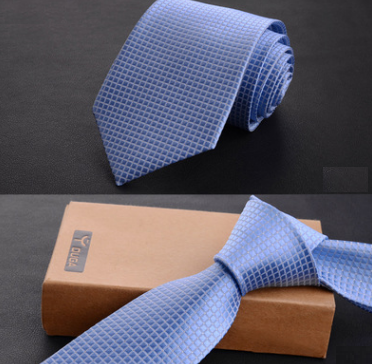 Corbata Ejecutiva Premium 8cm - Diseño Clásico Negro, Rojo y Azul - Image 32