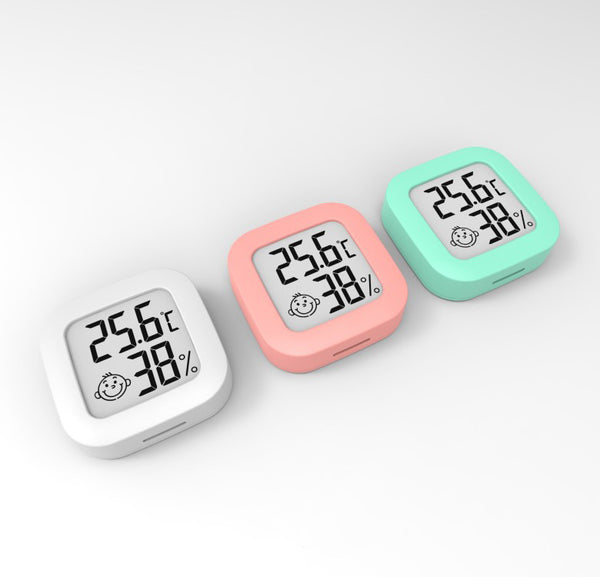 Medidor Digital de Temperatura y Humedad con Pantalla LED