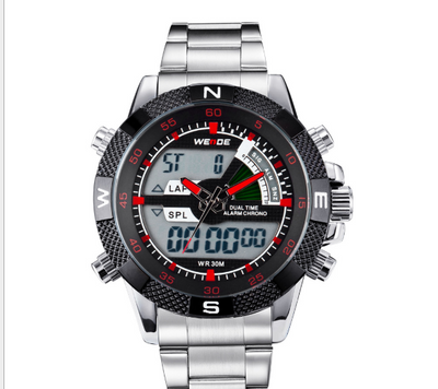 Reloj Despertador LCD Multifuncional con Luz Nocturna y Resistencia al Agua - Image 9