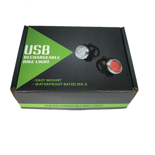Conjunto de Luces de Advertencia y Calaveras para Bicicleta - Image 6