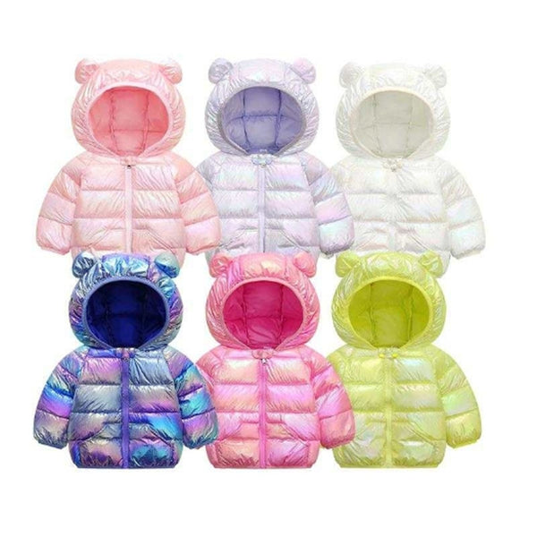 Chaqueta Acolchada Infantil con Diseño Animado