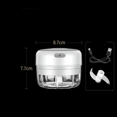 Procesador Eléctrico Mini para Alimentos y Ajo - Tritura, Pica y Mezcla - Image 23