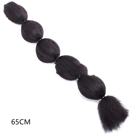 Cola de Caballo Larga Efecto Burbuja - Peluca Voluminosa para Mujer - Image 30