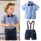 Conjunto infantil: Camisa y Overol para niño