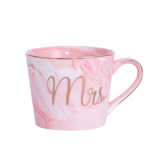 Taza de Cerámica Marmolada Nórdica - Vaso para Café y Leche - Image 2