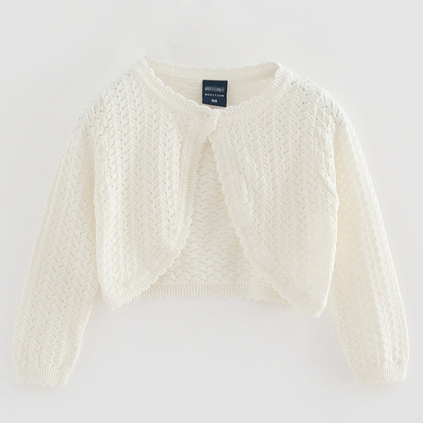 Cardigan Tejido de Manga Larga para Niños