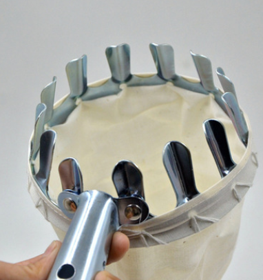 Cosechador de Frutas Profesional de Metal para Huertos y Jardines