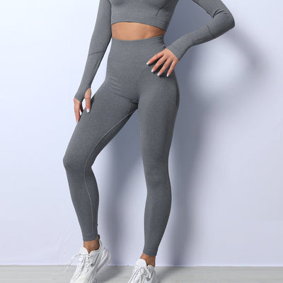 Leggins Yoga Cintura Alta Durazno con Diseño Europeo y Americano - Image 14